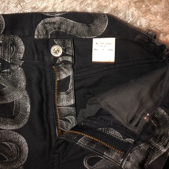 HYSTERIC GLAMOUR SNAKE DENIM - Picture 6 of 7